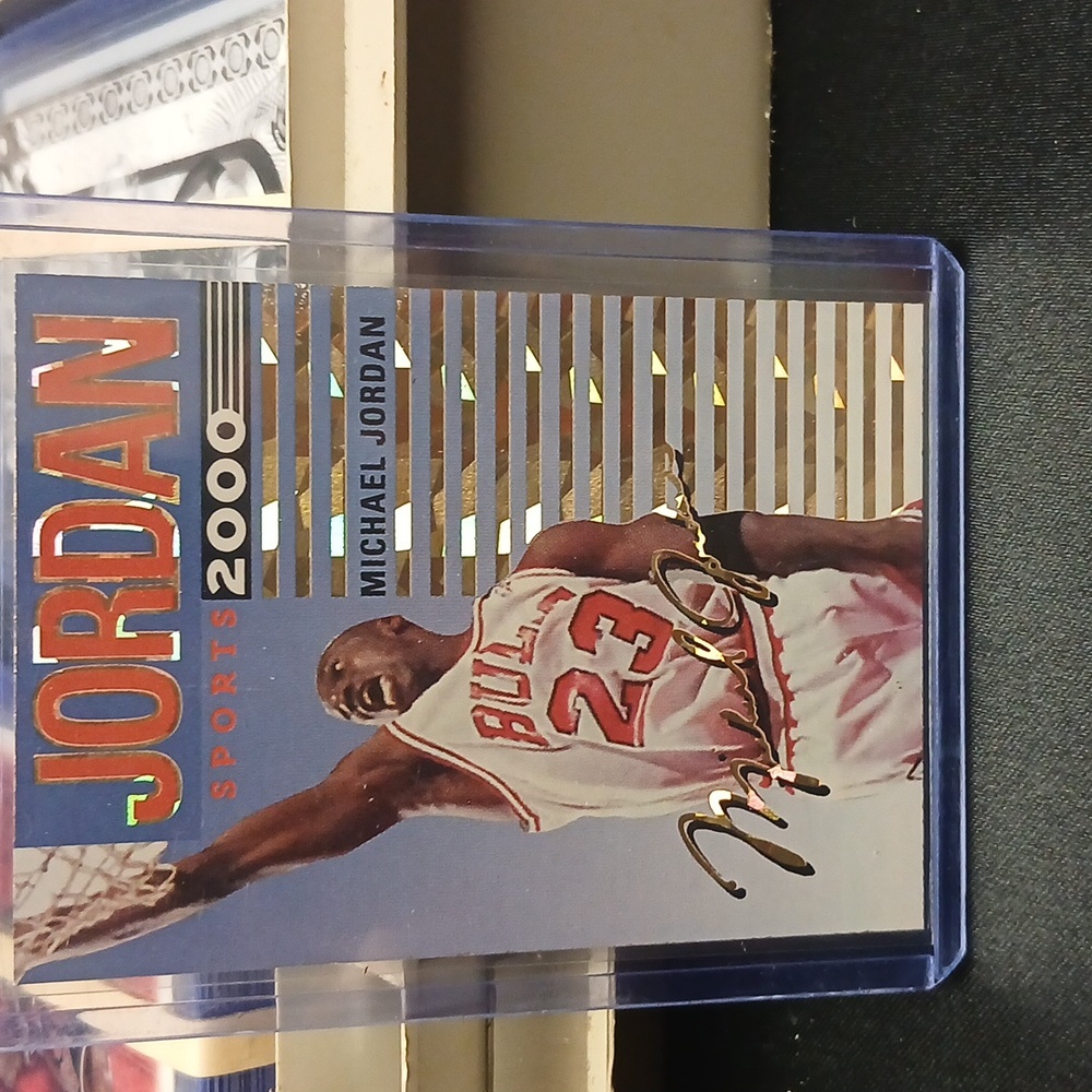 1993 Michael Jordan Data Bank Promo Card